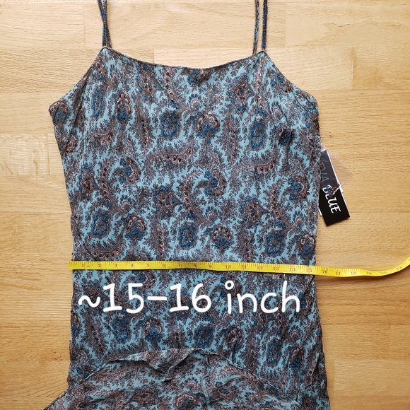 NWT Eva Blue (Macy's) Dress - Picture 8 of 10